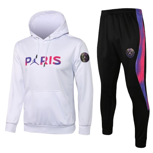 Chándal con Capucha x Paris Saint-Germain "PSG" | White & Black
