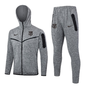 Chándal con Capucha FC Barcelona | Full Grey