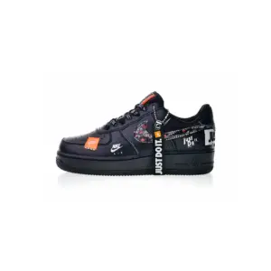 Nike Air Force 1 'Just do it Negras'