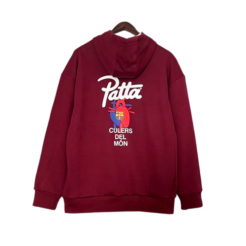 Hoodie FC Barcelona x Patta | Rojo - Imagen 2