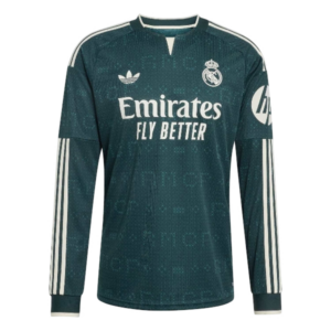 Camiseta Real Madrid Club de Fútbol Manga Larga 2026/27 | Visitante